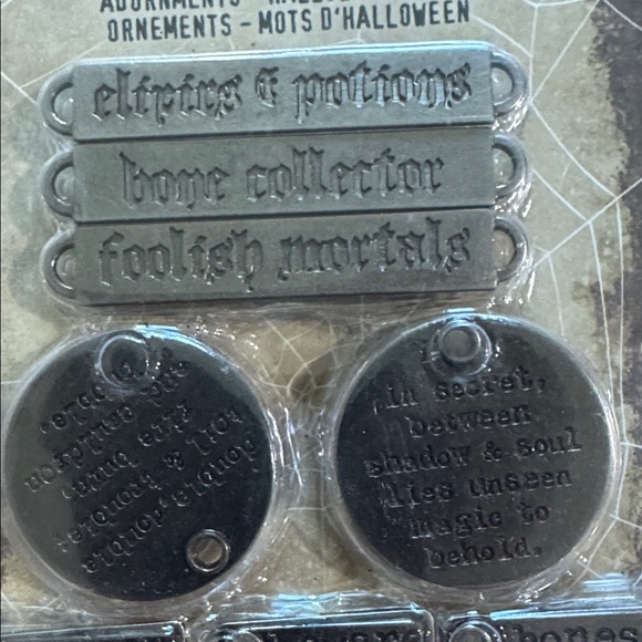 Tim Holtz Idea-ology Halloween Adornments - Picture 3 of 3